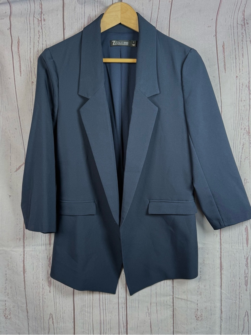 7th Avenue NY Women’s Blazer Size S navy
